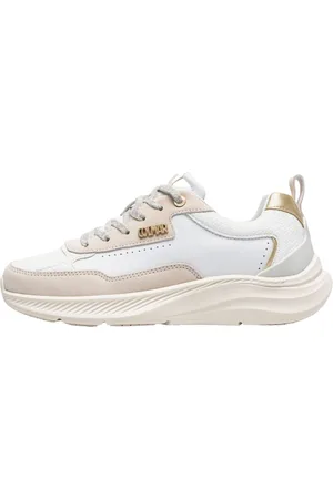 Colmar Schoenen, Dames, Wit, 39 EU, Leer, Grace Reptile Sneakers