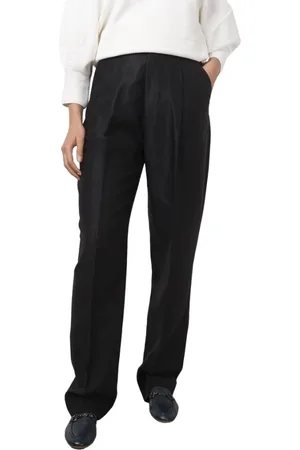 Filippa K Broeken, Dames, Zwart, M, Katoen, Wijde Broek