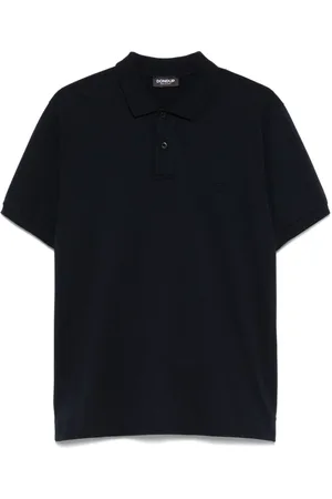 Dondup Tops, Heren, Blauw, L, Katoen, Stijlvol Blauw T-shirt voor Mannen