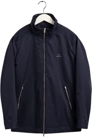 GANT Jassen, Heren, Blauw, S, Polyester, Mid-Light Jas