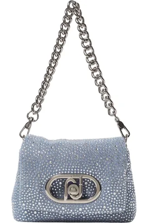 Liu Jo Tassen, Dames, Blauw, ONE Size, Polyester, Crossbodytas