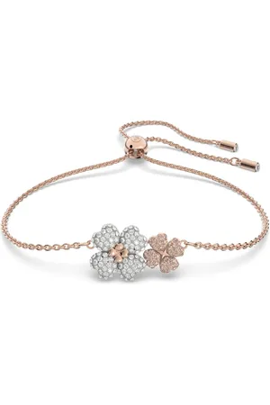 Swarovski Accessoires, Dames, Veelkleurig, ONE Size, Latisha Bloemenarmband