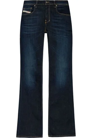 Diesel Jeans, Heren, Blauw, W33, Flare Jeans