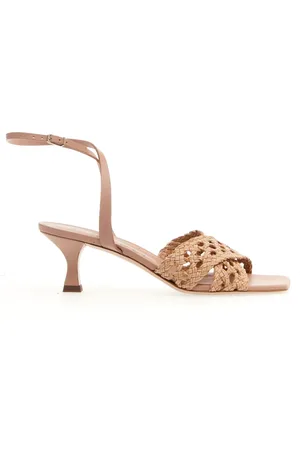 Casadei Schoenen, Dames, , 35 EU, Leer, Sandalen met hoge hak
