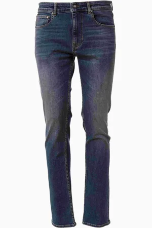Roberto Cavalli Jeans, Heren, Blauw, W35, Broek