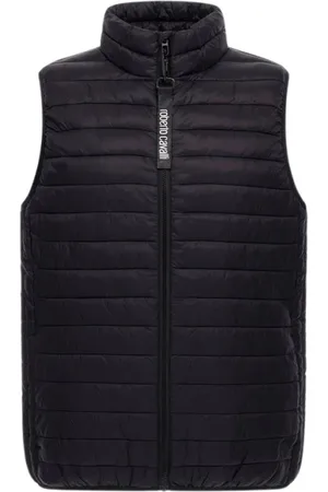 Roberto Cavalli Jassen, Heren, Zwart, L, Polyester, Packable Puffer Vest
