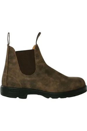 Blundstone Schoenen, Dames, Bruin, 38 EU, Leer, Vintage Bruin Leren Chelsea Boots