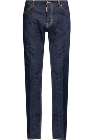 Dsquared2 Broeken, Heren, Blauw, XS, Katoen, Stijlvolle Broeken