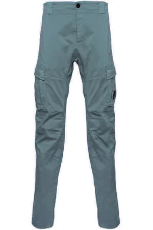 C.P. Company Broeken, Heren, Blauw, S, Katoen, Cargo Pocket Broek