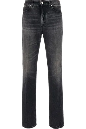 Salvatore Ferragamo Jeans, Heren, Zwart, S, Katoen, Straight Jeans
