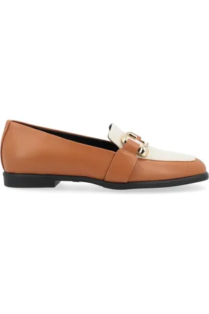 Furla Schoenen, Dames, Bruin, 36 EU, Wol, Wolk Loafer Stijlvolle Instap Schoen