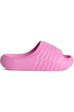 Dsquared2 Schoenen, Dames, Roze, 37 EU, Logo Sandalen met Esdoornbladmotief