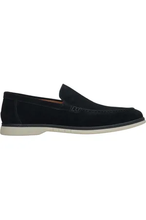 Estro Schoenen, Heren, Zwart, 39 EU, Zwarte Loafers