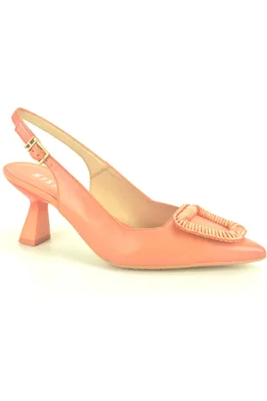 Hispanitas Schoenen, Dames, Roze, 39 EU, Leer, Coraal VG Pumps