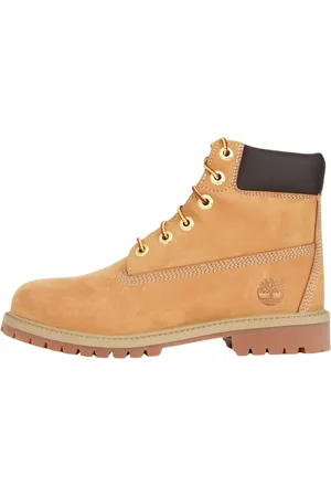 Timberland Schoenen, Dames, Geel, 36 EU, Leer, Premium 6-Inch Veterboots