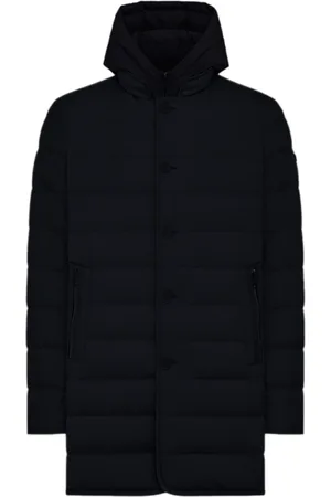 Duno Jassen, Heren, Blauw, 2Xl, Wol, Gewatteerde Parka met Woleffect