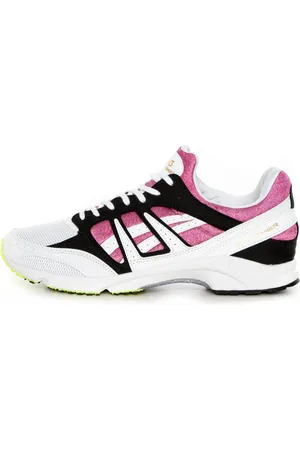 Comme des Garçons Schoenen, Heren, Veelkleurig, 44 EU, Kleurrijke Mesh Sneaker met Vetersluiting