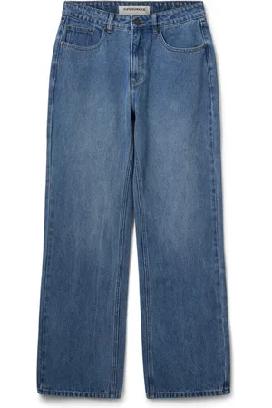 Sofie Schnoor Jeans, Dames, Blauw, XS, Denim, Klassieke Denimblauwe Jeans