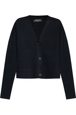 Fabiana Filippi Truien, Dames, Blauw, S, Wol, Marineblauwe jas