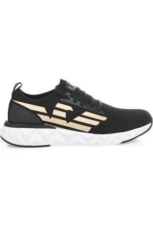EA7 Schoenen, Heren, Zwart, 43 EU, Polyester, Ultimate 2.0 Sneakers