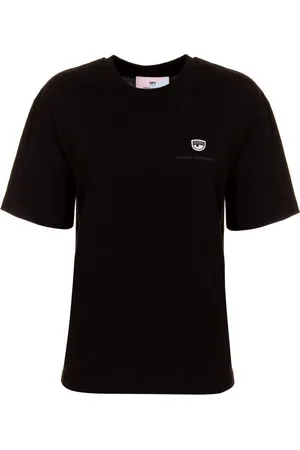 Chiara Ferragni Tops, Dames, Zwart, L, T-Shirt