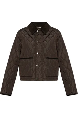 Burberry Jassen, Dames, Bruin, S, Gewatteerd Jasje