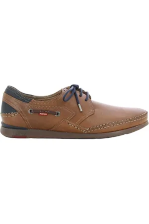 Fluchos Schoenen, Heren, Bruin, 43 EU, Mariner Herenschoenen Stijlvol Ontwerp