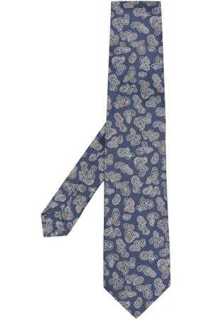 Etro Accessoires, Heren, Blauw, ONE Size, Stropdas