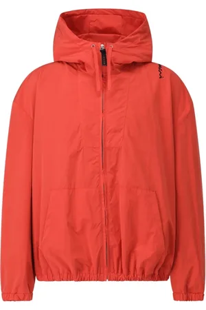 Marni Jassen, Heren, Rood, M, Hooded Outdoor Jacket met Rits
