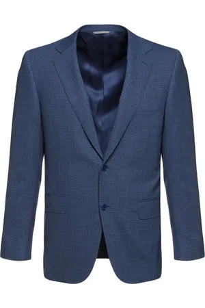 CANALI Jassen, Heren, Blauw, 3Xl, Wol, Impeccabile Wollen Pak