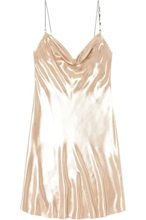 Diesel Kleedjes, Dames, , S, Satijn, Satijnen Slip Dress