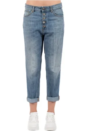 Dondup Jeans, Dames, Blauw, W26, Denim, Stijlvolle Denim Jeans