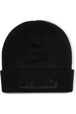 Heron Preston Accessoires, Heren, Zwart, ONE Size, Wol, Ctnmb Logo Beanie