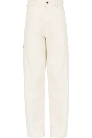 Maison Margiela Jeans, Heren, Wit, W31, Katoen, Slim Jeans