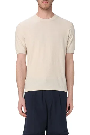 Paolo Pecora Tops, Heren, , XL, Ronde hals T-shirt