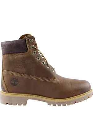 Timberland Schoenen, Heren, Bruin, 45 EU, Leer, Waterdichte veterlaarzen