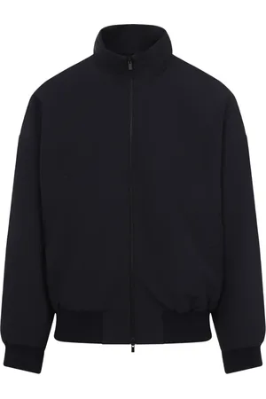 FEAR OF GOD Jassen, Heren, Blauw, S, Wol, Blauwe Wollen Jas Stijlvolle Silhouet