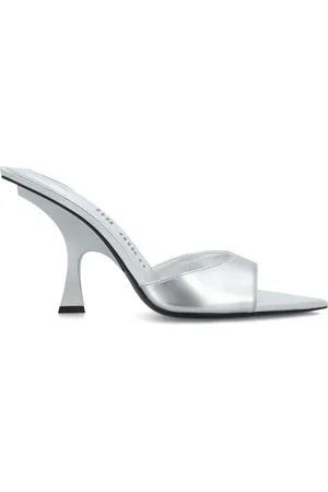 The Attico Schoenen, Dames, Grijs, 37 EU, Katoen, Ester Mule