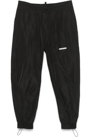 Dsquared2 Broeken, Heren, Zwart, L, Katoen, Trainingsbroeken