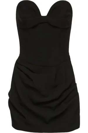 MAGDA BUTRYM Kleedjes, Dames, Zwart, M, Elegante Babydoll Jurk