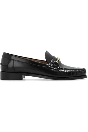 Salvatore Ferragamo Schoenen, Dames, Zwart, 37 1/2 EU, Leer, Harry Loafers