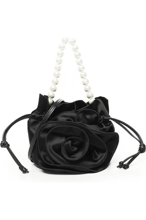 MAGDA BUTRYM Tassen, Dames, Zwart, ONE Size, Magda Pearl Satin Tas