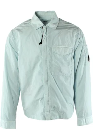 C.P. Company Jassen, Heren, Blauw, L, Overshirt Chrome-r Style