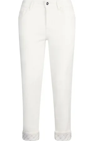 Liu Jo Jeans, Dames, Wit, W29, Katoen, Slim-fit Jeans