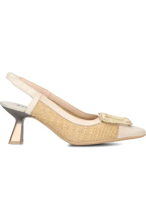 Hispanitas Schoenen, Dames, , 36 EU, Leer, Leren Slingbacks voor Dames