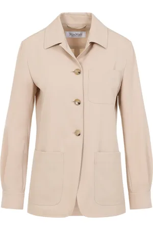 Max Mara Jassen, Dames, , M, Pocketed Pulvino Jas