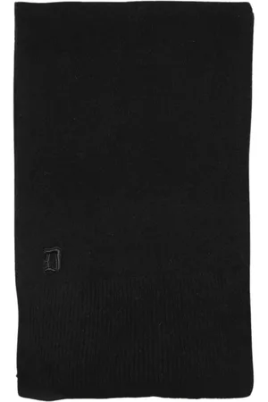 Dondup Accessoires, Heren, Zwart, ONE Size, Cashmere Sjaal