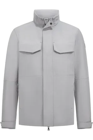 Boggi Milano Jassen, Heren, Blauw, L, Polyester, B Tech Field Jacket
