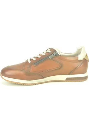 Fluchos Schoenen, Heren, Bruin, 40 EU, Elegante Runner Schoen in Cognac