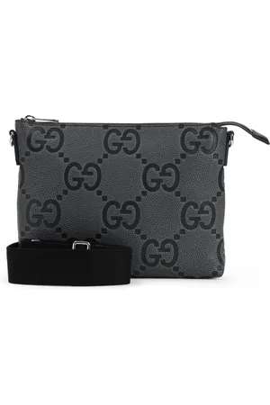 Gucci Tassen, Heren, Zwart, ONE Size, Stijlvolle Crossbody Tas